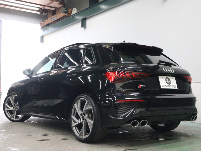 アウディ S3 ｽﾎﾟｰﾂﾊﾞｯｸ 1stｴﾃﾞｨｼﾞｮﾝ ﾌﾞﾗｯｸｽﾀｲﾘﾝｸﾞPKG　125台限定車 1ｵｰﾅｰ 灰革/ｱﾙｶﾝﾀﾗｼｰﾄ ﾊﾟﾉﾗﾏSR MMIﾅﾋﾞ TV Bｶﾒﾗ Carplay ﾜｲﾔﾚｽﾁｬｰｼﾞﾝｸﾞ ﾏﾄﾘｸｽLEDﾍｯﾄﾞﾗｲﾄ ﾀﾞﾝﾋﾟﾝｸﾞｺﾝﾄﾛｰﾙｻｽﾍﾟﾝｼｮﾝ 専用19ｲﾝﾁAW　2年保証