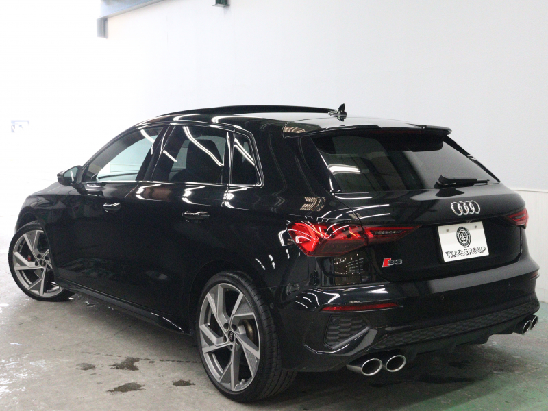 アウディ S3 ｽﾎﾟｰﾂﾊﾞｯｸ 1stｴﾃﾞｨｼﾞｮﾝ ﾌﾞﾗｯｸｽﾀｲﾘﾝｸﾞPKG　125台限定車 1ｵｰﾅｰ 灰革/ｱﾙｶﾝﾀﾗｼｰﾄ ﾊﾟﾉﾗﾏSR MMIﾅﾋﾞ TV Bｶﾒﾗ Carplay ﾜｲﾔﾚｽﾁｬｰｼﾞﾝｸﾞ ﾏﾄﾘｸｽLEDﾍｯﾄﾞﾗｲﾄ ﾀﾞﾝﾋﾟﾝｸﾞｺﾝﾄﾛｰﾙｻｽﾍﾟﾝｼｮﾝ 専用19ｲﾝﾁAW　2年保証