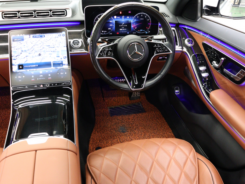 メルセデスベンツ Sクラス S500 4MATIC AMGﾗｲﾝ ﾚｻﾞｰEXC&ﾚｰﾀﾞｰP　ACC ｴｱﾏﾁｯｸｻｽ 茶革 ﾏｯｻｰｼﾞ&ﾀﾞｲﾅﾐｯｸｼｰﾄ ﾊﾟﾉﾗﾏR HDDﾅﾋﾞ ﾌﾙｾｸﾞ Carplay Burmester AMGｴｱﾛ&20ｲﾝﾁAW LED　2年保証付