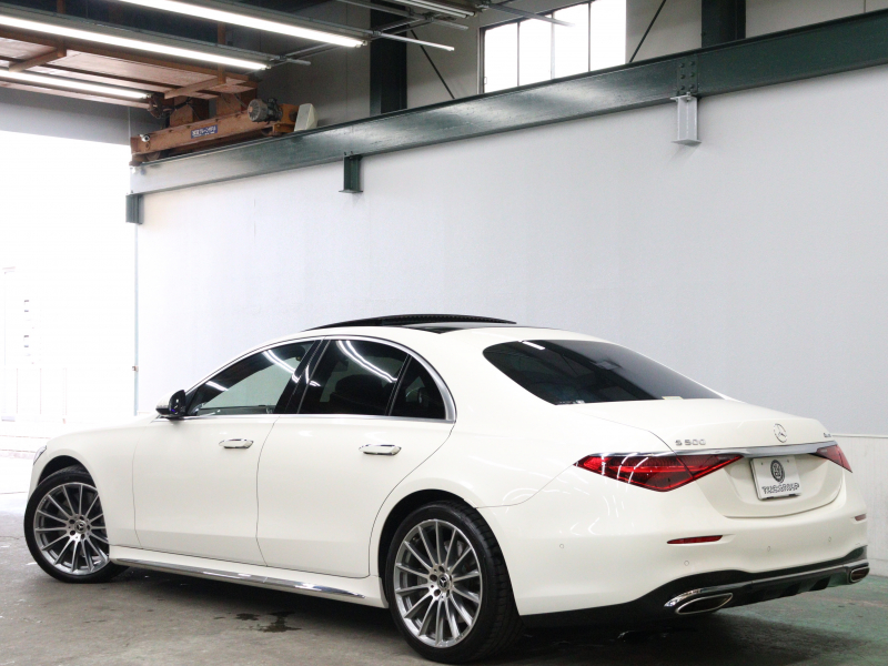 メルセデスベンツ Sクラス S500 4MATIC AMGﾗｲﾝ ﾚｻﾞｰEXC&ﾚｰﾀﾞｰP　ACC ｴｱﾏﾁｯｸｻｽ 茶革 ﾏｯｻｰｼﾞ&ﾀﾞｲﾅﾐｯｸｼｰﾄ ﾊﾟﾉﾗﾏR HDDﾅﾋﾞ ﾌﾙｾｸﾞ Carplay Burmester AMGｴｱﾛ&20ｲﾝﾁAW LED　2年保証付