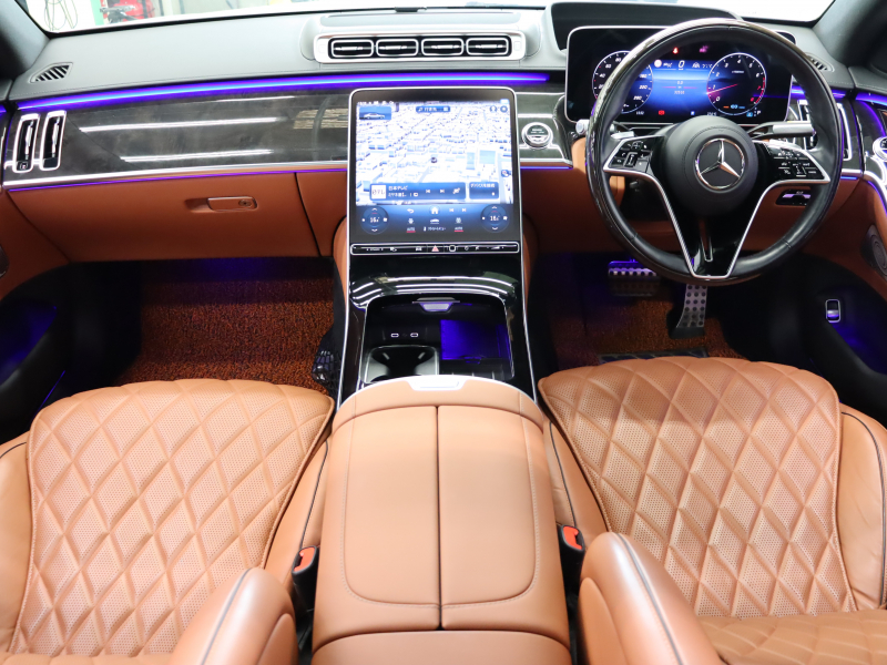 メルセデスベンツ Sクラス S500 4MATIC AMGﾗｲﾝ ﾚｻﾞｰEXC&ﾚｰﾀﾞｰP　ACC ｴｱﾏﾁｯｸｻｽ 茶革 ﾏｯｻｰｼﾞ&ﾀﾞｲﾅﾐｯｸｼｰﾄ ﾊﾟﾉﾗﾏR HDDﾅﾋﾞ ﾌﾙｾｸﾞ Carplay Burmester AMGｴｱﾛ&20ｲﾝﾁAW LED　2年保証付