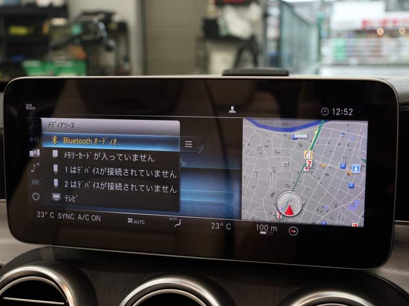 AMG Cクラス C43 4MATIC ｶﾌﾞﾘｵﾚ AMGｱﾄﾞﾊﾞﾝｽﾄﾞ&ﾚｰﾀﾞｰSP　白革 ｴｱｽｶｰﾌ 青幌 純正ﾅﾋﾞTV ﾌﾞﾙﾒｽﾀｰS ﾍｯﾄﾞｱｯﾌﾟD ACC Bluetoothｵｰﾃﾞｨｵ AMGｽﾃｱﾘﾝｸﾞ AMGｴｸﾞｿﾞｰｽﾄｼｽﾃﾑ AMGｴｱﾛ&19ｲﾝﾁAW　2年保証