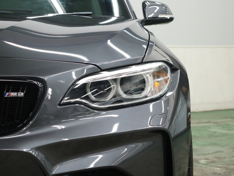 BMW Mシリーズ M2 ﾍﾞｰｽｸﾞﾚｰﾄﾞ 6速MT　ｺﾝﾌｫｰﾄA ｲﾝﾃﾘｼﾞｪﾝﾄS 黒革 ﾋｰﾀｰ 純正ﾅﾋﾞTV Bｶﾒﾗ Bluetoothｵｰﾃﾞｨｵ ｶｰﾎﾞﾝｲﾝﾃﾘｱﾄﾘﾑ ｴｷｿﾞｰｽﾄﾃｰﾙﾊﾟｲﾌﾟ Mﾌﾞﾙｰｷｬﾘﾊﾟｰ Mｴｱﾛ&19ｲﾝﾁAW　2年保証