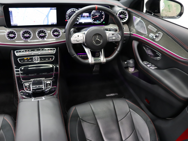 AMG CLSクラス CLS53 4MATIC+ ﾚｰﾀﾞｰSP ISG搭載　黒革 ﾍﾞﾝﾁﾚｰﾀｰ ﾀﾞｲﾅﾐｯｸｼｰﾄ ｻﾝﾙｰﾌ 純正ﾅﾋﾞTV 360ｶﾒﾗ ﾌﾞﾙﾒｽﾀｰ HUD ﾏﾙﾁﾋﾞｰﾑLEDﾗｲﾄ 自動Rｹﾞｰﾄ&ﾊﾝｽﾞﾌﾘｰA AMG強化ﾌﾞﾚｰｷ AMGｴｸﾞｿﾞｰｽﾄｼｽﾃﾑ AMGｴｱﾛ&20AW　2年保証付