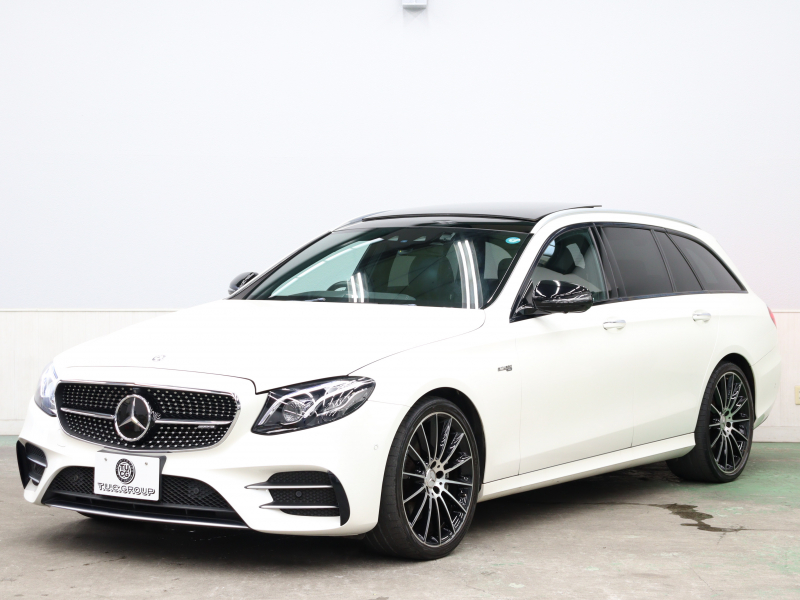 AMG Eクラス E43 4MATIC ﾜｺﾞﾝ ﾚｰﾀﾞｰSP　黒革 ﾋｰﾀｰ ﾊﾟﾉﾗﾏSR 純正ﾅﾋﾞTV ﾌﾞﾙﾒｽﾀｰS 360ｶﾒﾗ HUD Carplay AMGｽﾎﾟｰﾂｻｽﾍﾟﾝｼｮﾝ AMGｴｸﾞｿﾞｰｽﾄ AMGｴｱﾛ&20ｲﾝﾁAW 2年保証付