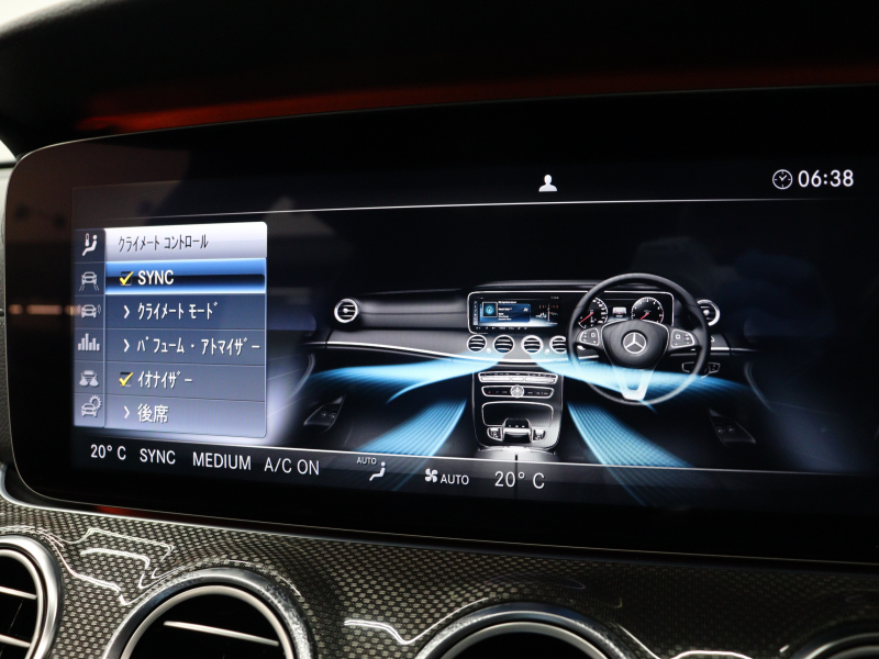 AMG Eクラス E43 4MATIC ﾜｺﾞﾝ ﾚｰﾀﾞｰSP　黒革 ﾋｰﾀｰ ﾊﾟﾉﾗﾏSR 純正ﾅﾋﾞTV ﾌﾞﾙﾒｽﾀｰS 360ｶﾒﾗ HUD Carplay AMGｽﾎﾟｰﾂｻｽﾍﾟﾝｼｮﾝ AMGｴｸﾞｿﾞｰｽﾄ AMGｴｱﾛ&20ｲﾝﾁAW 2年保証付