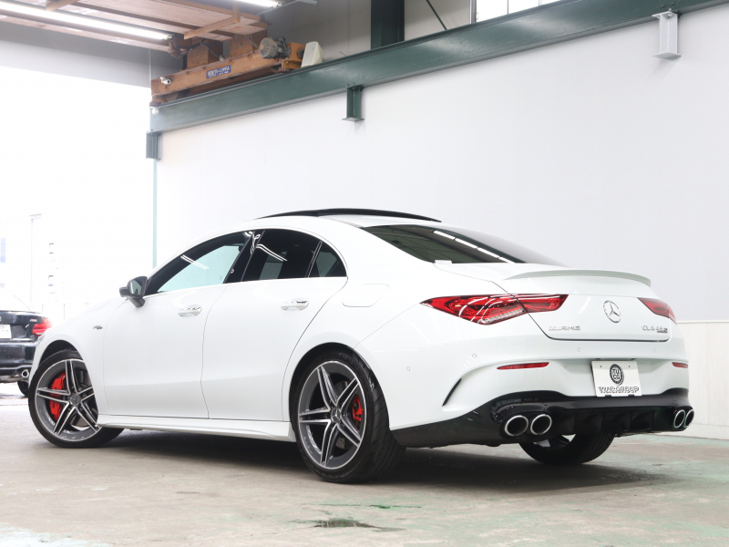 AMG CLAクラス CLA45S 4MATIC+ AMGｱﾄﾞﾊﾞﾝｽﾄﾞ&ﾊﾟﾌｫｰﾏﾝｽPKG　1ｵﾅ ﾌﾞﾗｯｸ/ｸﾞﾚｰ革 ﾊﾟﾌｫｰﾏﾝｽｼｰﾄ ﾋｰﾀｰ＆ｸｰﾗｰ ﾊﾟﾉﾗﾏSR HDDﾅﾋﾞTV BTｵｰﾃﾞｨｵ 360ｶﾒﾗ HUD 自動Rｹﾞｰﾄ&ﾊﾝｽﾞﾌﾘｰA ｱﾄﾞﾊﾞﾝｽﾄﾞｽﾋﾟｰｶｰ 19AW ﾊﾟﾌｫｰﾏﾝｽEX　2年保証付