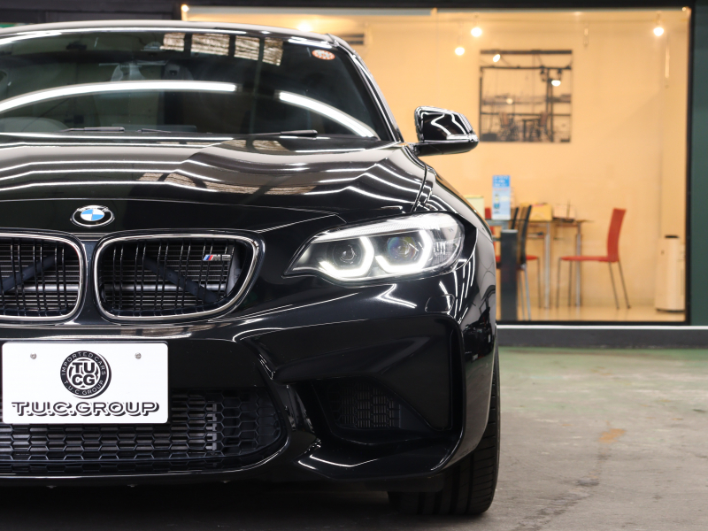 BMW Mシリーズ M2 ﾍﾞｰｽｸﾞﾚｰﾄﾞ　後期LCI ｺﾝﾌｫｰﾄA ｲﾝﾃﾘｼﾞｪﾝﾄS 黒革 純正idriveﾅﾋﾞ Bｶﾒﾗ LEDﾍｯﾄﾞﾗｲﾄ ｶｰﾎﾞﾝｲﾝﾃﾘｱ ﾃﾞｭｱﾙｴｷｿﾞｰｽﾄﾃｰﾙﾊﾟｲﾌﾟ Mｽﾎﾟｰﾂｽﾃｱﾘﾝｸﾞ Mﾌﾞﾚｰｷｷｬﾘﾊﾟｰ Mｴｱﾛ&19ｲﾝﾁAW　2年保証付