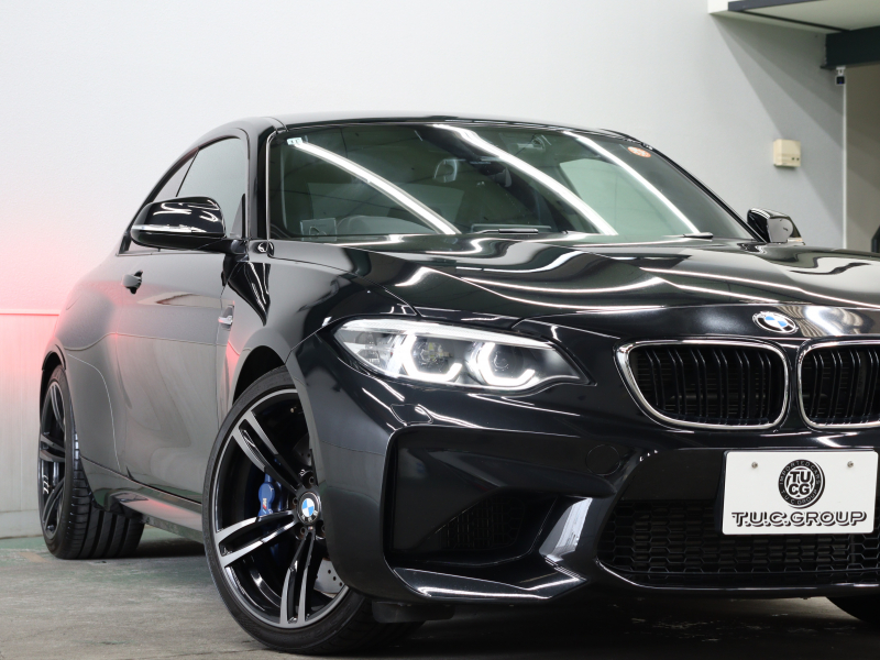 BMW Mシリーズ M2 ﾍﾞｰｽｸﾞﾚｰﾄﾞ　後期LCI ｺﾝﾌｫｰﾄA ｲﾝﾃﾘｼﾞｪﾝﾄS 黒革 純正idriveﾅﾋﾞ Bｶﾒﾗ LEDﾍｯﾄﾞﾗｲﾄ ｶｰﾎﾞﾝｲﾝﾃﾘｱ ﾃﾞｭｱﾙｴｷｿﾞｰｽﾄﾃｰﾙﾊﾟｲﾌﾟ Mｽﾎﾟｰﾂｽﾃｱﾘﾝｸﾞ Mﾌﾞﾚｰｷｷｬﾘﾊﾟｰ Mｴｱﾛ&19ｲﾝﾁAW　2年保証付