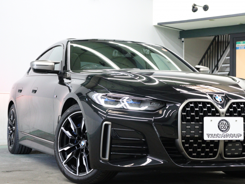 BMW 4シリーズ M440i xDrive ｸﾞﾗﾝｸｰﾍﾟ　ACC ｲﾝﾃﾘS ｺﾝﾌｫA ECO 茶革 ｻﾝﾙｰﾌ 純正HDDﾅﾋﾞ ﾌﾙｾｸﾞ CarPlay 360ｶﾒﾗ harman/kardon Mｴｱﾛ&19ｲﾝﾁAW LEDﾚｰｻﾞｰﾗｲﾄ　2年保証付