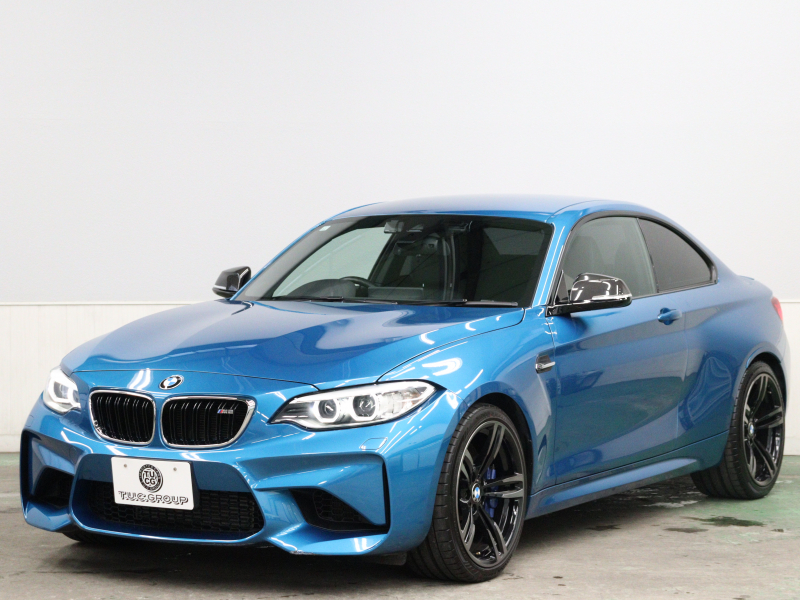 BMW Mシリーズ M2 3.0 6速MT　ｲﾝﾃﾘｼﾞｪﾝﾄｾｰﾌﾃｨ 車線逸脱防止 衝突警告/歩行者警告 黒革 純正HDDﾅﾋﾞ BTｵｰﾃﾞｨｵ&TEL Bｶﾒﾗ Mｴｱﾛ&19ｲﾝﾁAW ｶｰﾎﾞﾝｲﾝﾃﾘｱ　2年保証付