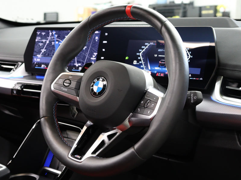 BMW X1 M35i xDrive ﾃｸﾉﾛｼﾞｰP　ACC Pｽﾀ ECO 赤×黒革 ﾊﾟﾉﾗﾏR HDDﾅﾋﾞ Carplay harman/kardon 360ｶﾒﾗ Mｴｱﾛ&20AW(872M) LKA/LCA　2年保証付