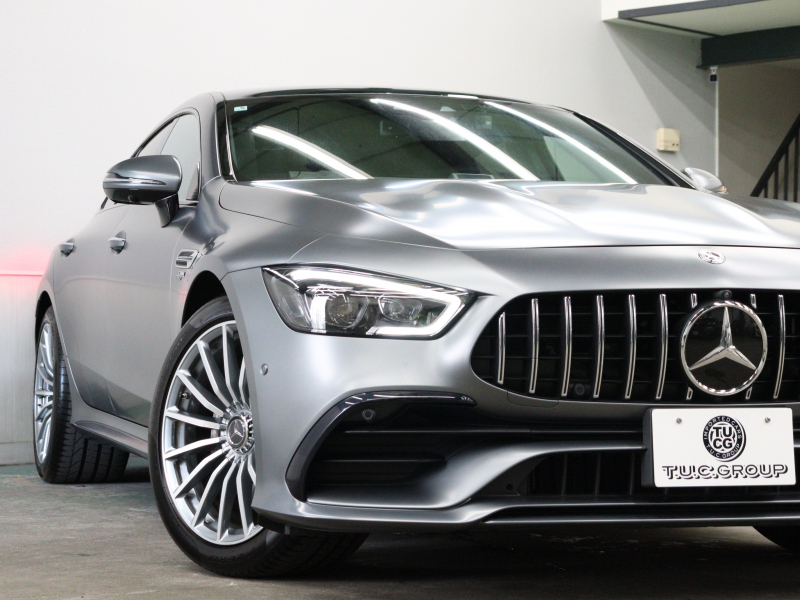 AMG GT 4ドアクーペ GT43 4ﾄﾞｱｸｰﾍﾟ 4MATIC ISG搭載ﾓﾃﾞﾙ AMGﾗｲﾄﾞｺﾝﾄﾛｰﾙ+&ｴｸｽｸﾙｰｼﾌﾞPKG ﾚｰﾀﾞｰSP　黒革 ﾄﾞﾗｲﾋﾞﾝｸﾞﾀﾞｲﾅﾐｯｸｼｰﾄ ﾍﾞﾝﾁﾚｰﾀｰ SR ﾅﾋﾞTV ﾌﾞﾙﾒｽﾀｰS 360ｶﾒﾗ Carplay AMGｴｸﾞｿﾞｰｽﾄｼｽﾃﾑ AMGｷｬﾘﾊﾟｰ AMGｴｱﾛ&20ｲﾝﾁAW　2年保証
