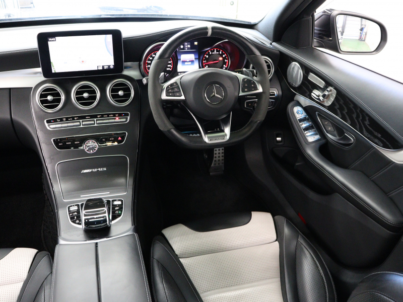 AMG Cクラス C63s ｽﾃｰｼｮﾝﾜｲｺﾞﾝ ｴｸｽｸﾙｰｼﾌﾞ&ﾚｰﾀﾞｰSP　黒/白革 ﾊﾟﾉﾗﾏSR 純正ﾅﾋﾞTV ﾌﾞﾙﾒｽﾀｰS Bｶﾒﾗ ACC AMGﾊﾟﾌｫｰﾏﾝｽｽﾃｱﾘﾝｸﾞ AMGﾊﾟﾌｫｰﾏﾝｽEX AMGﾊﾟﾌｫｰﾏﾝｽｼｰﾄ AMGﾚｯﾄﾞｷｬﾘﾊﾟｰ AMGｴｱﾛ&19ｲﾝﾁAW　2年保証付