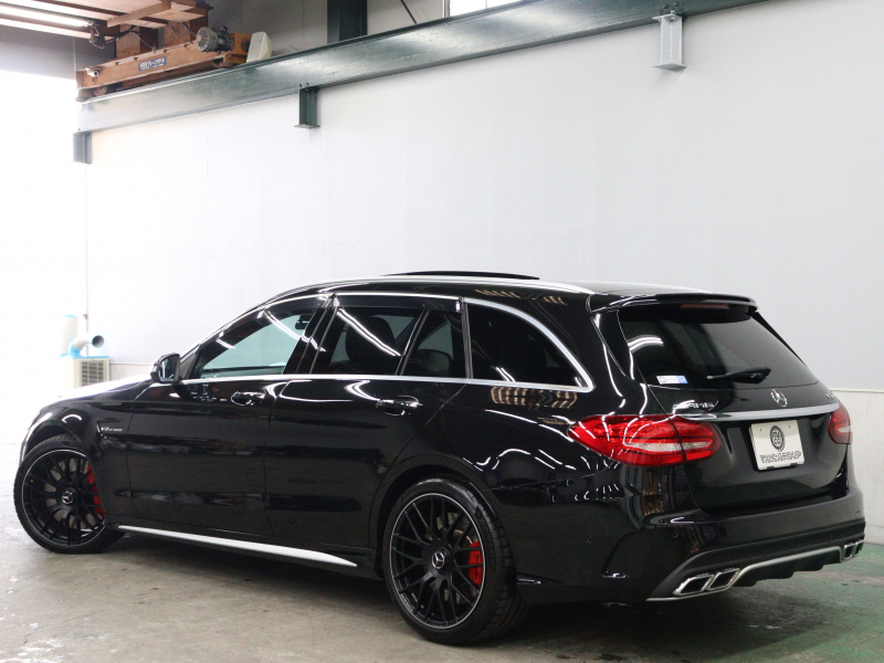AMG Cクラス C63s ｽﾃｰｼｮﾝﾜｲｺﾞﾝ ｴｸｽｸﾙｰｼﾌﾞ&ﾚｰﾀﾞｰSP　黒/白革 ﾊﾟﾉﾗﾏSR 純正ﾅﾋﾞTV ﾌﾞﾙﾒｽﾀｰS Bｶﾒﾗ ACC AMGﾊﾟﾌｫｰﾏﾝｽｽﾃｱﾘﾝｸﾞ AMGﾊﾟﾌｫｰﾏﾝｽEX AMGﾊﾟﾌｫｰﾏﾝｽｼｰﾄ AMGﾚｯﾄﾞｷｬﾘﾊﾟｰ AMGｴｱﾛ&19ｲﾝﾁAW　2年保証付