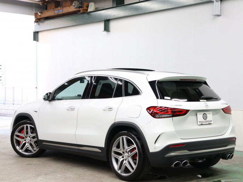AMG GLA GLA45S 4MATIC+ AMGｱﾄﾞﾊﾞﾝｽﾄﾞ&ﾊﾟﾌｫｰﾏﾝｽPKG ﾚｰﾀﾞｰSP　1ｵｰﾅｰ 赤/黒革 ﾊﾟﾌｫｰﾏﾝｽｼｰﾄ ﾋｰﾀｰ＆ﾍﾞﾝﾁﾚｰﾀｰ ﾊﾟﾉﾗﾏSR MBUXﾅﾋﾞTV ﾌﾞﾙﾒｽﾀｰS 360ｶﾒﾗ HUD AMGﾊﾟﾌｫｰﾏﾝｽEX AMGﾊﾟﾌｫｰﾏﾝｽｼｰﾄ AMGｴｱﾛ&19AW　2年保証付