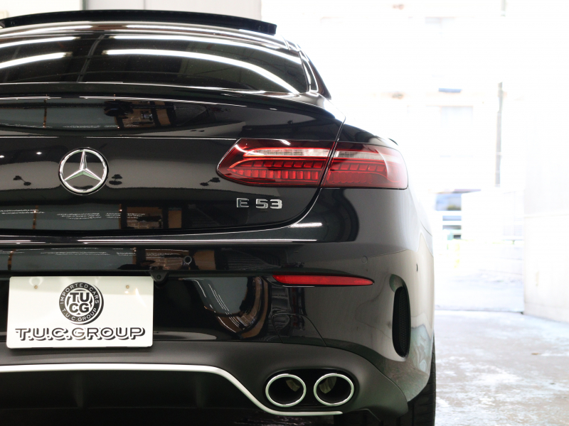 AMG Eクラス E53ｸｰﾍﾟ 4MATIC+ ｴｸｽｸﾙｰｼﾌﾞ& ﾚｰﾀﾞｰSP　後期 ISG搭載  黒革 ﾍﾞﾝﾁﾚｰﾀｰ  ﾅﾋﾞTV ﾌﾞﾙﾒｽﾀｰS  360ｶﾒﾗ ﾍｯﾄﾞｱｯﾌﾟD Carplay ﾜｲﾔﾚｽﾁｬｰｼﾞﾝｸﾞ AMGﾄﾞﾗｲﾌﾞｺﾝﾄﾛｰﾙｽｲｯﾁ AMGｴｷｿﾞｰｽﾄｼｽﾃﾑ AMGｴｱﾛ&20ｲﾝﾁAW　2年保証