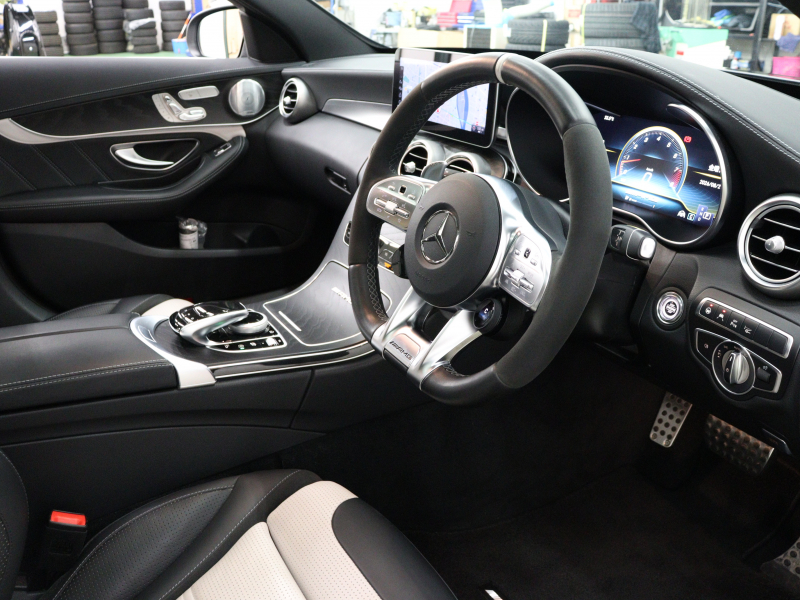 AMG Cクラス C63s ｽﾃｰｼｮﾝﾜｲｺﾞﾝ ｴｸｽｸﾙｰｼﾌﾞ&ﾚｰﾀﾞｰSP　黒/白革 ﾊﾟﾉﾗﾏSR 純正ﾅﾋﾞTV ﾌﾞﾙﾒｽﾀｰS Bｶﾒﾗ ACC AMGﾊﾟﾌｫｰﾏﾝｽｽﾃｱﾘﾝｸﾞ AMGﾊﾟﾌｫｰﾏﾝｽEX AMGﾊﾟﾌｫｰﾏﾝｽｼｰﾄ AMGﾚｯﾄﾞｷｬﾘﾊﾟｰ AMGｴｱﾛ&19ｲﾝﾁAW　2年保証付