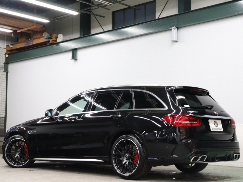 AMG Cクラス C63s ｽﾃｰｼｮﾝﾜｲｺﾞﾝ ｴｸｽｸﾙｰｼﾌﾞ&ﾚｰﾀﾞｰSP　黒/白革 ﾊﾟﾉﾗﾏSR 純正ﾅﾋﾞTV ﾌﾞﾙﾒｽﾀｰS Bｶﾒﾗ ACC AMGﾊﾟﾌｫｰﾏﾝｽｽﾃｱﾘﾝｸﾞ AMGﾊﾟﾌｫｰﾏﾝｽEX AMGﾊﾟﾌｫｰﾏﾝｽｼｰﾄ AMGﾚｯﾄﾞｷｬﾘﾊﾟｰ AMGｴｱﾛ&19ｲﾝﾁAW　2年保証付