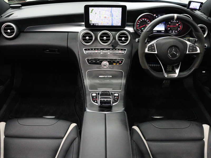AMG Cクラス C63s ｴｸｽｸﾙｰｼﾌﾞ&ﾚｰﾀﾞｰSP　黒革 ﾊﾟﾉﾗﾏSR 純正HDDﾅﾋﾞ TV ﾌﾞﾙﾒｽﾀｰS Bｶﾒﾗ ﾍｯﾄﾞｱｯﾌﾟD ACC BSM LEDﾍｯﾄﾞﾗｲﾄ AMGﾊﾟﾌｫｰﾏﾝｽｴｸﾞｿﾞｰｽﾄ AMG強化ﾌﾞﾚｰｷ AMGﾚｯﾄﾞｷｬﾘﾊﾟｰ AMG専用ｴｱﾛ&19ｲﾝﾁAW　2年保証