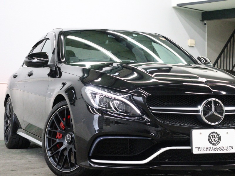 AMG Cクラス C63s ｴｸｽｸﾙｰｼﾌﾞ&ﾚｰﾀﾞｰSP　黒革 ﾊﾟﾉﾗﾏSR 純正HDDﾅﾋﾞ TV ﾌﾞﾙﾒｽﾀｰS Bｶﾒﾗ ﾍｯﾄﾞｱｯﾌﾟD ACC BSM LEDﾍｯﾄﾞﾗｲﾄ AMGﾊﾟﾌｫｰﾏﾝｽｴｸﾞｿﾞｰｽﾄ AMG強化ﾌﾞﾚｰｷ AMGﾚｯﾄﾞｷｬﾘﾊﾟｰ AMG専用ｴｱﾛ&19ｲﾝﾁAW　2年保証