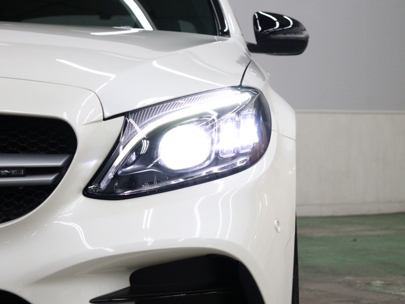 AMG Cクラス C43 4MATIC ｴｸｽｸﾙｰｼﾌﾞ&ﾚｰﾀﾞｰSP　黒革 ﾊﾟﾉﾗﾏSR MBUXﾅﾋﾞTV ﾌﾞﾙﾒｽﾀｰS Bｶﾒﾗ ﾍｯﾄﾞｱｯﾌﾟD ACC 自動Rｹﾞｰﾄ AMGｴｸﾞｿﾞｰｽﾄｼｽﾃﾑ AMGｷｬﾘﾊﾟｰ AMGｴｱﾛ&19ｲﾝﾁAW　2年保証