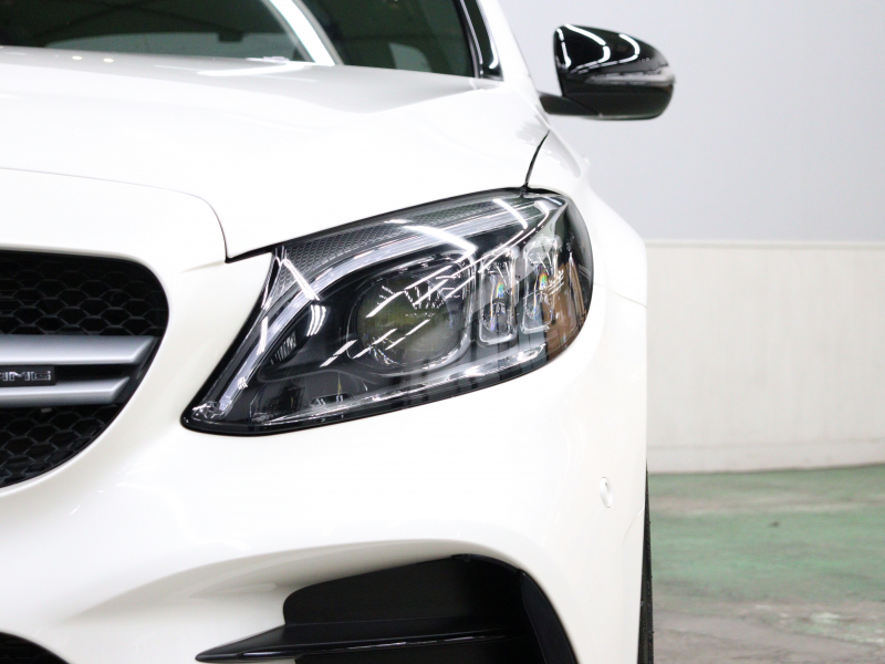 AMG Cクラス C43 4MATIC ｴｸｽｸﾙｰｼﾌﾞ&ﾚｰﾀﾞｰSP　黒革 ﾊﾟﾉﾗﾏSR MBUXﾅﾋﾞTV ﾌﾞﾙﾒｽﾀｰS Bｶﾒﾗ ﾍｯﾄﾞｱｯﾌﾟD ACC 自動Rｹﾞｰﾄ AMGｴｸﾞｿﾞｰｽﾄｼｽﾃﾑ AMGｷｬﾘﾊﾟｰ AMGｴｱﾛ&19ｲﾝﾁAW　2年保証