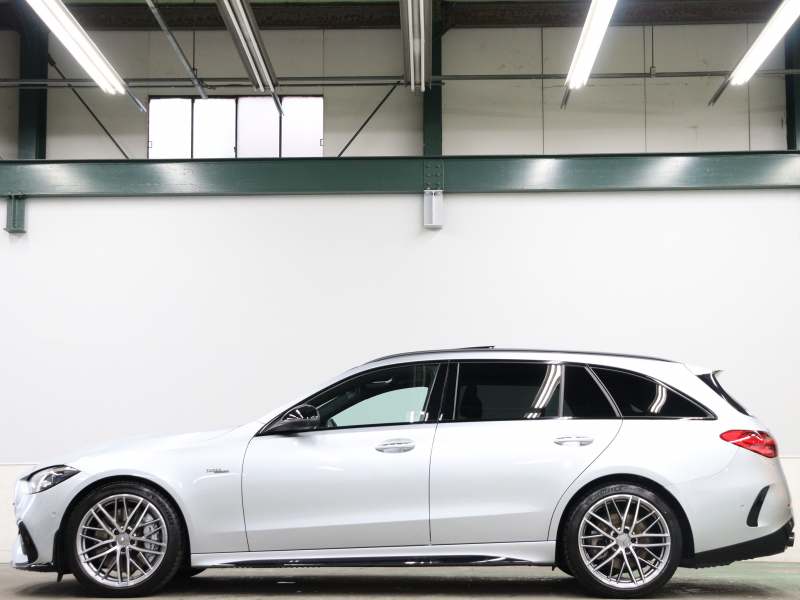 AMG Cクラス C43 ｽﾃｰｼｮﾝﾜｺﾞﾝ 4MATIC ｽﾃｰｼｮﾝﾜｺﾞﾝ AMGﾅｲﾄ&RSP　 BSG搭載 現行ﾓﾃﾞﾙ 黒革 ﾍﾞﾝﾁﾚｰﾀｰ ﾊﾟﾉﾗﾏSR MBUXﾅﾋﾞ ﾌﾞﾙﾒｽﾀｰS HUD 360ｶﾒﾗ Carplay AMGﾄﾞﾗｲﾌﾞｺﾝﾄﾛｰﾙｽｲｯﾁ AMGﾘｱﾙﾊﾟﾌｫｰﾏﾝｽｻｳﾝﾄﾞ AMGｴｱﾛ&19ｲﾝﾁAW　2年保証付