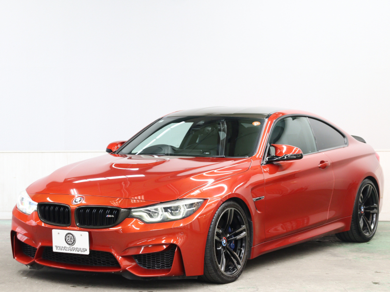 BMW Mシリーズ M4 ｸｰﾍﾟ MDCT　後期LCI ｺﾝﾌｫｰﾄA ｲﾝﾃﾘｼﾞｪﾝﾄS 黒革 ﾅﾋﾞTV hrman/kardon Bｶﾒﾗ HUD  ｶｰﾎﾞﾝｲﾝﾃﾘｱ&ﾙｰﾌ H&Rｽﾌﾟﾘﾝｸﾞ Mﾌﾞﾙｰｷｬﾘﾊﾟｰ Mｽﾎﾟｰﾂﾚｻﾞｰｽﾃｱﾘﾝｸﾞ Mｴｱﾛ&19AW(ｽﾀｲﾘﾝｸﾞ437M)　2年保証