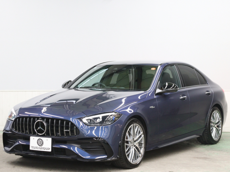 AMG Cクラス C43 4MATIC BSG搭載ﾓﾃﾞﾙ AMGﾅｲﾄPKG　1ｵｰﾅｰ 茶/黒革 ﾍﾞﾝﾁﾚｰﾀｰ MBUXﾅﾋﾞ TV 360ｶﾒﾗ ﾌﾞﾙﾒｽﾀｰS ACC ﾍｯﾄﾞｱｯﾌﾟﾃﾞｨｽﾌﾟﾚｲ AMGﾊﾟﾌｫｰﾏﾝｽｽﾃｱﾘﾝｸﾞ AMGﾘｱﾙﾊﾟﾌｫｰﾏﾝｽｻｳﾝﾄﾞ AMGｴｱﾛ&19ｲﾝﾁAW　2年保証