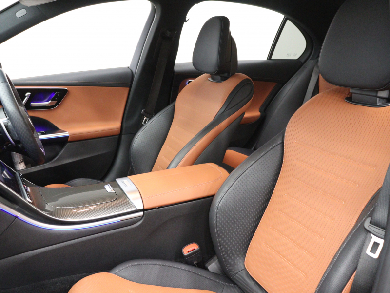 AMG Cクラス C43 4MATIC BSG搭載ﾓﾃﾞﾙ AMGﾅｲﾄPKG　1ｵｰﾅｰ 茶/黒革 ﾍﾞﾝﾁﾚｰﾀｰ MBUXﾅﾋﾞ TV 360ｶﾒﾗ ﾌﾞﾙﾒｽﾀｰS ACC ﾍｯﾄﾞｱｯﾌﾟﾃﾞｨｽﾌﾟﾚｲ AMGﾊﾟﾌｫｰﾏﾝｽｽﾃｱﾘﾝｸﾞ AMGﾘｱﾙﾊﾟﾌｫｰﾏﾝｽｻｳﾝﾄﾞ AMGｴｱﾛ&19ｲﾝﾁAW　2年保証