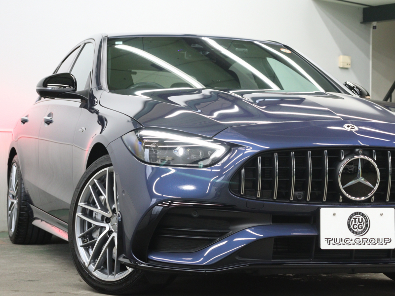 AMG Cクラス C43 4MATIC BSG搭載ﾓﾃﾞﾙ AMGﾅｲﾄPKG　1ｵｰﾅｰ 茶/黒革 ﾍﾞﾝﾁﾚｰﾀｰ MBUXﾅﾋﾞ TV 360ｶﾒﾗ ﾌﾞﾙﾒｽﾀｰS ACC ﾍｯﾄﾞｱｯﾌﾟﾃﾞｨｽﾌﾟﾚｲ AMGﾊﾟﾌｫｰﾏﾝｽｽﾃｱﾘﾝｸﾞ AMGﾘｱﾙﾊﾟﾌｫｰﾏﾝｽｻｳﾝﾄﾞ AMGｴｱﾛ&19ｲﾝﾁAW　2年保証