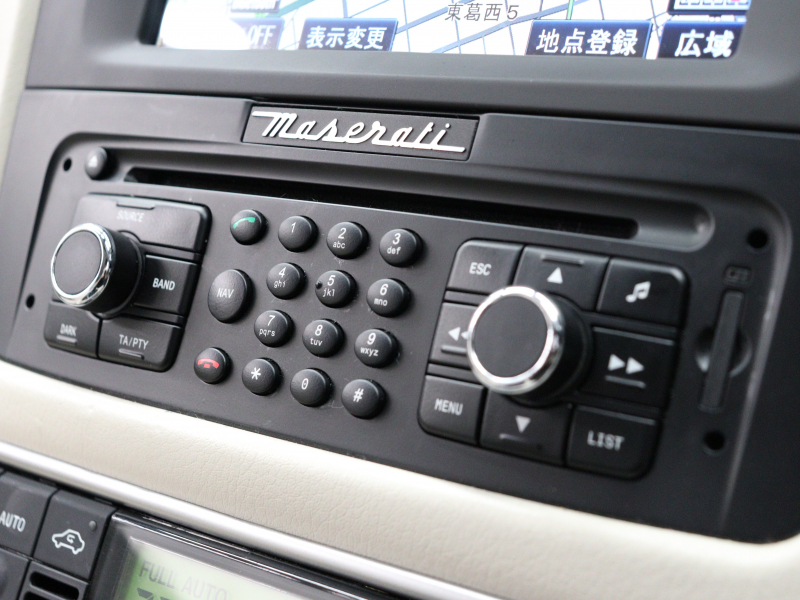 マセラティ グランツーリズモ ｽﾎﾟｰﾂ MCｵｰﾄｼﾌﾄ　ﾍﾞｰｼﾞｭ革 ﾋｰﾀｰ 純正SDﾅﾋﾞ TV ﾊﾞｯｸｶﾒﾗ Blouetoothｵｰﾃﾞｨｵ HIDﾍｯﾄﾞﾗｲﾄ ﾈｲﾋﾞｰｲﾝﾃﾘｱﾄﾘﾑ ﾌﾞﾙｰｷｬrﾊﾟｰ 純正MC20ｲﾝﾁAW　2年保証
