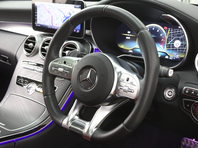AMG Cクラス C43ｽﾃｰｼｮﾝﾜｺﾞﾝ　後期ﾓﾃﾞﾙ ｸﾗﾝﾍﾞﾘｰﾚｯﾄﾞﾚｻﾞｰ ﾊﾟﾉﾗﾏｻﾝﾙｰﾌ MBUXﾅﾋﾞTV ﾌﾞﾙﾒｽﾀｰｻｳﾝﾄﾞ ﾊﾞｯｸｶﾒﾗ ｱﾀﾞﾌﾟﾃｨﾌﾞｸﾙｰｽﾞｺﾝﾄﾛｰﾙ AMGｴｸﾞｿﾞｰｽﾄｼｽﾃﾑ AMGｴｱﾛ&19ｲﾝﾁAW　2年保証