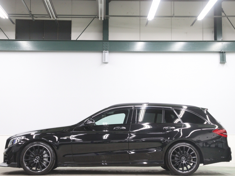 AMG Cクラス C43ｽﾃｰｼｮﾝﾜｺﾞﾝ　後期ﾓﾃﾞﾙ ｸﾗﾝﾍﾞﾘｰﾚｯﾄﾞﾚｻﾞｰ ﾊﾟﾉﾗﾏｻﾝﾙｰﾌ MBUXﾅﾋﾞTV ﾌﾞﾙﾒｽﾀｰｻｳﾝﾄﾞ ﾊﾞｯｸｶﾒﾗ ｱﾀﾞﾌﾟﾃｨﾌﾞｸﾙｰｽﾞｺﾝﾄﾛｰﾙ AMGｴｸﾞｿﾞｰｽﾄｼｽﾃﾑ AMGｴｱﾛ&19ｲﾝﾁAW　2年保証
