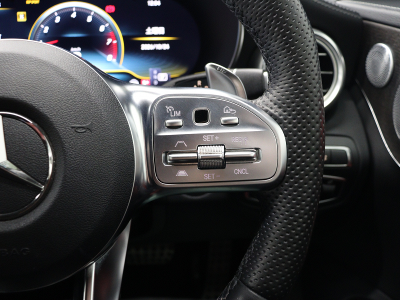 AMG Cクラス C43 4MATIC ｶﾌﾞﾘｵﾚ ﾚｰﾀﾞｰｾｰﾌﾃｲPKG　後期ﾓﾃﾞﾙ ｸﾗﾝﾍﾞﾘｰﾚｻﾞｰ ｴｱｽｶｰﾌ 紺幌 MBUXﾅﾋﾞTV ﾌﾞﾙﾒｽﾀｰｻｳﾝﾄﾞ ﾍｯﾄﾞｱｯﾌﾟﾃﾞｨｽﾌﾟﾚｲ ﾏﾙﾁﾋﾞｰﾑLED AMGｴｷｿﾞｰｽﾄｼｽﾃﾑ AMGｴｱﾛ&19ｲﾝﾁAW　2年保証