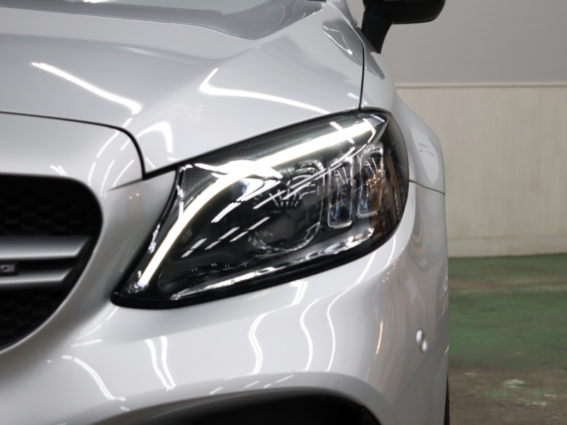 AMG Cクラス C43 4MATIC ｶﾌﾞﾘｵﾚ ﾚｰﾀﾞｰｾｰﾌﾃｲPKG　後期ﾓﾃﾞﾙ ｸﾗﾝﾍﾞﾘｰﾚｻﾞｰ ｴｱｽｶｰﾌ 紺幌 MBUXﾅﾋﾞTV ﾌﾞﾙﾒｽﾀｰｻｳﾝﾄﾞ ﾍｯﾄﾞｱｯﾌﾟﾃﾞｨｽﾌﾟﾚｲ ﾏﾙﾁﾋﾞｰﾑLED AMGｴｷｿﾞｰｽﾄｼｽﾃﾑ AMGｴｱﾛ&19ｲﾝﾁAW　2年保証