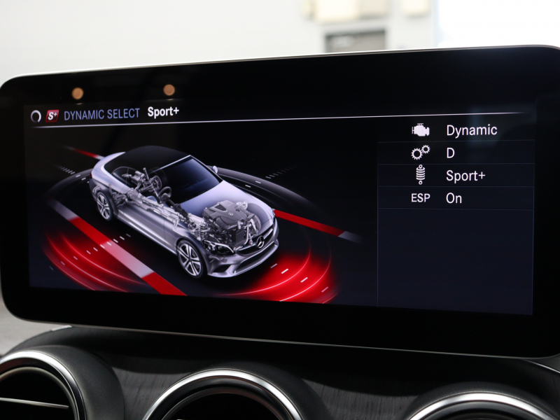 AMG Cクラス C43 4MATIC ｶﾌﾞﾘｵﾚ ﾚｰﾀﾞｰｾｰﾌﾃｲPKG　後期ﾓﾃﾞﾙ ｸﾗﾝﾍﾞﾘｰﾚｻﾞｰ ｴｱｽｶｰﾌ 紺幌 MBUXﾅﾋﾞTV ﾌﾞﾙﾒｽﾀｰｻｳﾝﾄﾞ ﾍｯﾄﾞｱｯﾌﾟﾃﾞｨｽﾌﾟﾚｲ ﾏﾙﾁﾋﾞｰﾑLED AMGｴｷｿﾞｰｽﾄｼｽﾃﾑ AMGｴｱﾛ&19ｲﾝﾁAW　2年保証