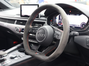 アウディ RS4アバント 2.9 ｸﾜﾄﾛ RSﾃﾞｻﾞｲﾝPKG ACC ADVｷｰ ｻｲﾄﾞA 黒革 MMIﾅﾋﾞ Apple CarPlay B&Oｻｳﾝﾄﾞ ﾊﾞｰﾁｬﾙｺｯｸﾋﾟｯﾄ ﾏﾄﾘｸｯｽLEDﾗｲﾄ 360°ｶﾒﾗ ｵｰﾄﾃｰﾙｹﾞｰﾄ ﾚｯﾄﾞｷｬﾘﾊﾟｰ RSｽﾎﾟｰﾂｴｷｿﾞｰｽﾄ 　2年保証