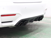 BMW Mシリーズ M3 ｺﾝﾍﾟﾃｨｼｮﾝ　後期LCI LCW ｲﾝﾃﾘｼﾞｪﾝﾄS ｺﾝﾌｫA 黒革 ｶｰﾎﾞﾝR IdriveﾅﾋﾞTV harman/Kardon HUD Bｶﾒﾗ ｶｰﾎﾞﾝｲﾝﾃﾘｱ Mｻｽﾍﾟﾝｼｮﾝ 専用ｴｱﾛ&20AW(ｽﾀｲﾘﾝｸﾞ666M) ｵﾌﾟｼｮﾝｶﾗｰ　2年保証付