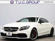 AMG Cクラス C63S ｸｰﾍﾟ Edition1 ﾚｰﾀﾞｰSP　限定車 左ﾊﾝﾄﾞﾙ 510ps AMGﾊﾟﾌｫｰﾏﾝｽｼｰﾄ ﾅﾋﾞTV ﾌﾞﾙﾒｽﾀｰS AMGﾊﾟﾌｫｰﾏﾝｽｴｸﾞｿﾞｰｽﾄ 専用ﾊﾟﾌｫｰﾏﾝｽｽﾃｱﾘﾝｸﾞ 専用ｴｱﾛ&19/20AW(ﾏｯﾄﾌﾞﾗｯｸ) 　2年保証