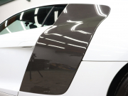 アウディ R8 4.2FSI ｸﾜﾄﾛ ｴｸｽｸﾙｰｼﾌﾞ&ﾚｻﾞｰPKG　後期ﾓﾃﾞﾙ 黒革 純正ﾅﾋﾞTV Bｶﾒﾗ Bluetooth ｶｰﾎﾞﾝﾃﾞｺﾗﾃｨﾌﾞﾊﾟﾈﾙ ｶｰﾎﾞﾝｼｸﾞﾏｻｲﾄﾞﾌﾞﾚｰｷ ｶｰﾎﾞﾝﾄﾞｱﾐﾗｰﾊｳｼﾞﾝｸﾞ LEDﾍｯﾄﾞﾗｲﾄ PTS ｸﾙｺﾝ 可変ﾊﾞﾙﾌﾞ 19ｲﾝﾁ5ｽﾎﾟｰｸAW(ﾁﾀﾝﾙｯｸ)