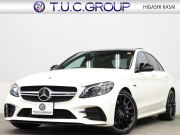 AMG Cクラス C43 4MATIC ｴｸｽｸﾙｰｼﾌﾞ&ﾚｰﾀﾞｰSP　後期 赤革 純正ﾅﾋﾞTV ﾌﾞﾙﾒｽﾀｰS HUD Bｶﾒﾗ 自動ﾄﾗﾝｸ&ﾌｯﾄﾄﾗﾝｸｵｰﾌﾟﾅｰ LEDﾍｯﾄﾞﾗｲﾄ AMGｴｱﾛ&19AW AMGｴｸﾞｿﾞｰｽﾄ　2年保証