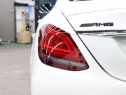 AMG Cクラス C43 4MATIC ｴｸｽｸﾙｰｼﾌﾞ&ﾚｰﾀﾞｰSP　後期 赤革 純正ﾅﾋﾞTV ﾌﾞﾙﾒｽﾀｰS HUD Bｶﾒﾗ 自動ﾄﾗﾝｸ&ﾌｯﾄﾄﾗﾝｸｵｰﾌﾟﾅｰ LEDﾍｯﾄﾞﾗｲﾄ AMGｴｱﾛ&19AW AMGｴｸﾞｿﾞｰｽﾄ　2年保証