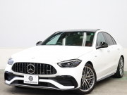 AMG Cクラス C43 4MATIC BSG搭載ﾓﾃﾞﾙ ﾚｰﾀﾞｰSP　現行ﾓﾃﾞﾙ 赤/黒革 ﾊﾟﾉﾗﾏSR ﾅﾋﾞTV ﾌﾞﾙﾒｽﾀｰS 360ｶﾒﾗ Carplay AndroidAuto LEDﾊｲﾊﾟﾌｫｰﾏﾝｽﾗｲﾄ AMGｻｽﾍﾟﾝｼｮﾝ AMGﾅｲﾄﾊﾟｯｹｰｼﾞ AMG強化ﾌﾞﾚｰｷ AMGﾘｱﾙﾊﾟﾌｫｰﾏﾝｽｻｳﾝﾄﾞ AMGｴｱﾛ&19AW　2年保証