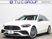 AMG Cクラス C43 4MATIC ｽﾃｰｼｮﾝﾜｺﾞﾝ ﾚｰﾀﾞｰSP BSG搭載　1ｵｰﾅｰ 黒革 ﾊﾟﾉﾗﾏSR 純正HDDﾅﾋﾞ ﾌﾞﾙﾒｽﾀｰS HUD Carplay 360ｶﾒﾗ 自動Rｹﾞｰﾄ AMGｻｽﾍﾟﾝｼｮﾝ AMGﾘｱﾙﾊﾟﾌｫｰﾏﾝｽｻｳﾝﾄﾞ AMGﾅｲﾄPKG AMGｴｱﾛ&19ｲﾝﾁAW　2年保証付