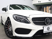 AMG Cクラス C43 4MATIC ｸｰﾍﾟ  ﾚｰﾀﾞｰSP　黒革 ﾊﾟﾉﾗﾏSR 純正ﾅﾋﾞTV ﾌﾞﾙﾒｽﾀｰS ﾍｯﾄﾞｱｯﾌﾟD ﾊﾞｯｸｶﾒﾗ 自動Rｹﾞｰﾄ&ﾌｯﾄﾄﾗﾝｸｵｰﾌﾟﾅｰ  LEDﾗｲﾄ AMGｴｸﾞｿﾞｰｽﾄｼｽﾃﾑ AMGｻｽﾍﾟﾝｼｮﾝ AMGｴｱﾛ&19ｲﾝﾁAW　2年保証付