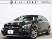 AMG CLAクラス CLA45ｼｭｰﾃｨﾝｸﾞﾌﾞﾚｰｸ 4MATIC ﾚｰﾀﾞｰSP　黒革 ｼｰﾄﾋｰﾀｰ 純正HDDﾅﾋﾞTV Bluetooth Carplay Bｶﾒﾗ LEDﾍｯﾄﾞﾗｲﾄ 自動Rｹﾞｰﾄ&ﾊﾝｽﾞﾌﾙｰA AMGｻｽﾍﾟﾝｼｮﾝ AMG強化ﾌﾞﾚｰｷ AMGｴｱﾛ&AMG18AW　2年保証