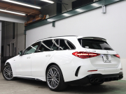 AMG Cクラス C43 4MATIC ｽﾃｰｼｮﾝﾜｺﾞﾝ ﾚｰﾀﾞｰ&ﾅｲﾄPKG　 BSG搭載 現行ﾓﾃﾞﾙ 1ｵｰﾅｰ 茶/黒革 ﾍﾞﾝﾁﾚｰﾀｰ ﾊﾟﾉﾗﾏSR 純正ﾅﾋﾞ ﾌﾞﾙﾒｽﾀｰS HUD Carplay 360ｶﾒﾗ AMGｻｽﾍﾟﾝｼｮﾝ AMGﾘｱﾙﾊﾟﾌｫｰﾏﾝｽｻｳﾝﾄﾞ AMGｴｱﾛ&19ｲﾝﾁAW　2年保証付