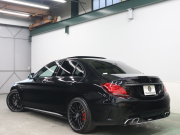 AMG Cクラス C63s ﾚｰﾀﾞｰSP　後期 黒革 ｼｰﾄﾋｰﾀｰ ﾅﾋﾞTV Carplay Bｶﾒﾗ LEDﾍｯﾄﾞﾗｲﾄ 自動Rｹﾞｰﾄ AMGｽﾀｲﾘﾝｸﾞPKG AMGﾄﾞﾗｲﾊﾞｰｽPKG AMGﾊﾟﾌｫｰﾏﾝｽｴｸﾞｿﾞｰｽﾄ AMG強化ﾌﾞﾚｰｷ AMG19ｲﾝﾁAW(ﾏｯﾄﾌﾞﾗｯｸ)　2年保証